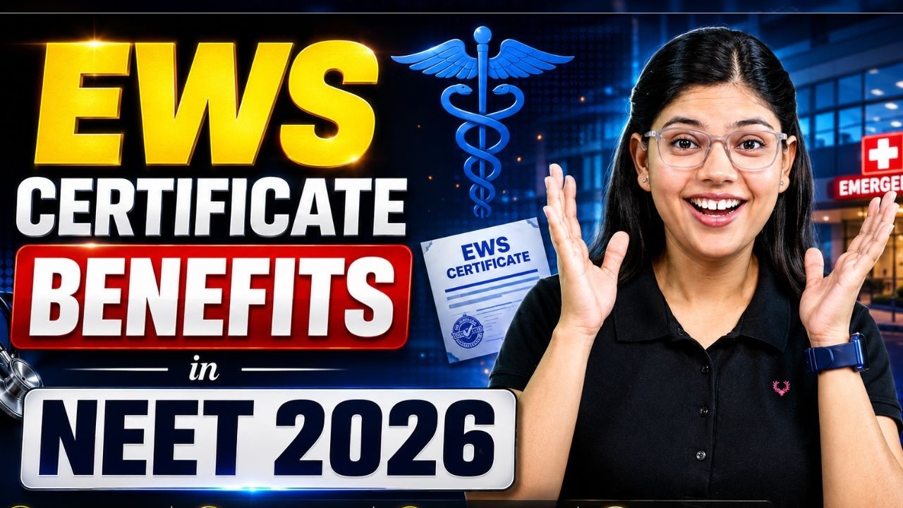 EWS Certificate Benefits in NEET 2026🔥| Biggest Advantage for General Category Students