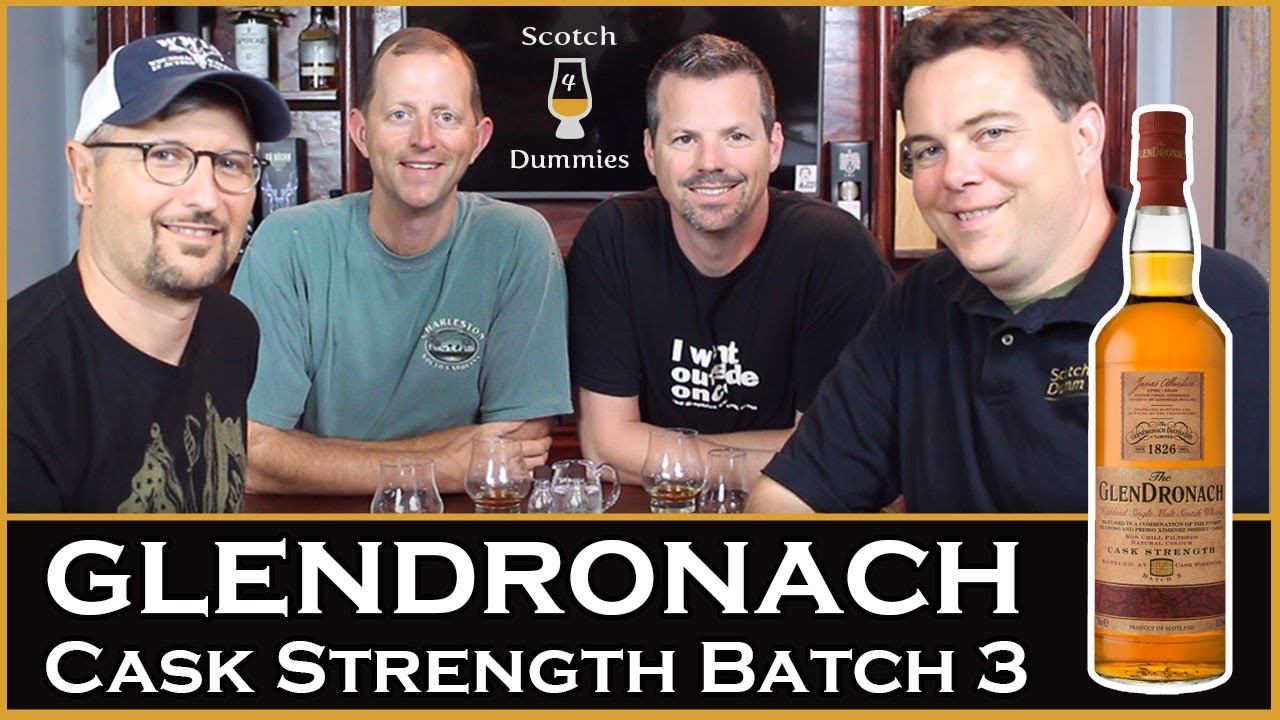 The GlenDronach Cask Strength Batch 3 - Highland Single Malt Scotch Whisky Review #113