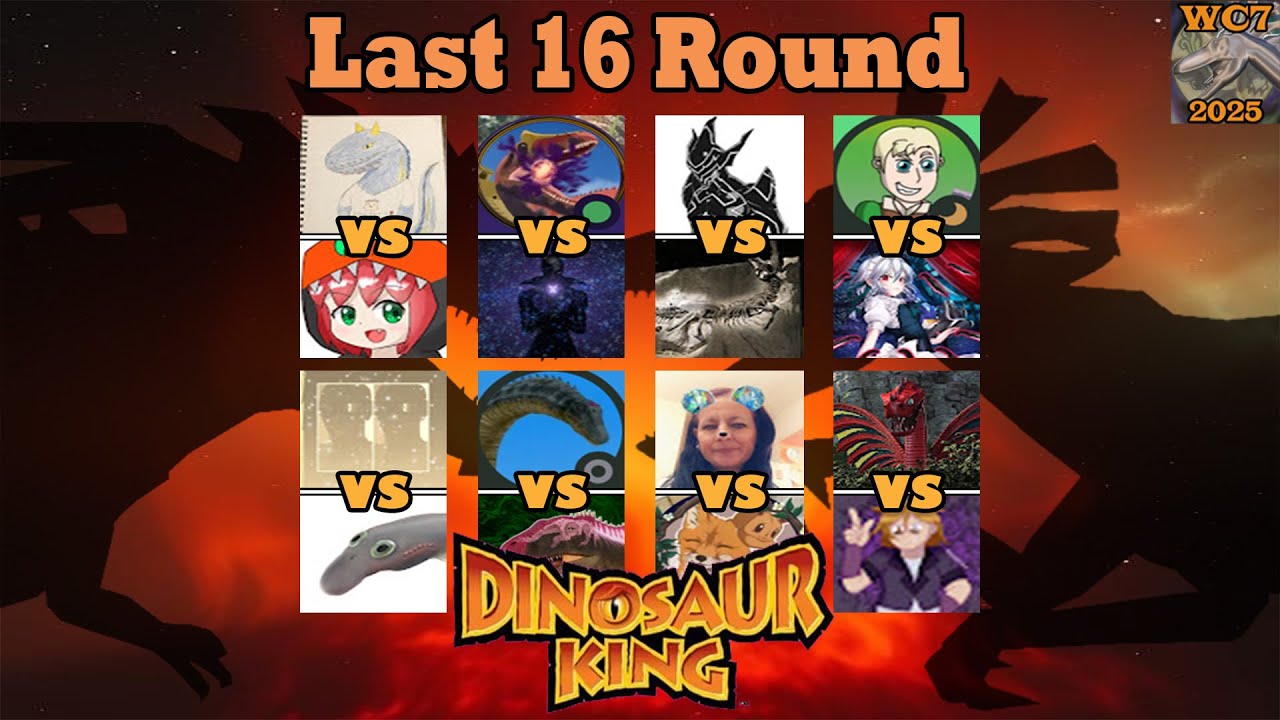Dinosaur King Arcade | World Championship 7 | Last 16 Round 古代王者恐竜キング