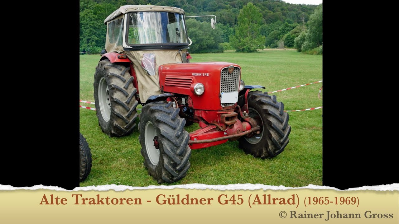 Alte Traktoren - Güldner G45 (Allrad) (1965-1969)