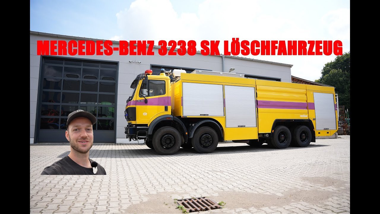 Brandlöschen auf über 60 meter im Mercedes-Benz SK mit nur 38000 km!
