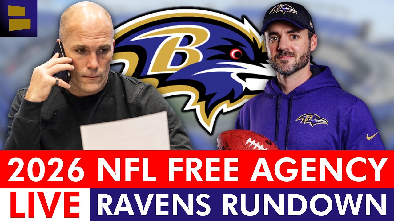Baltimore Ravens 2026 NFL Free Agency LIVE - Day 1 | NFL Free Agency Tracker & Ravens News