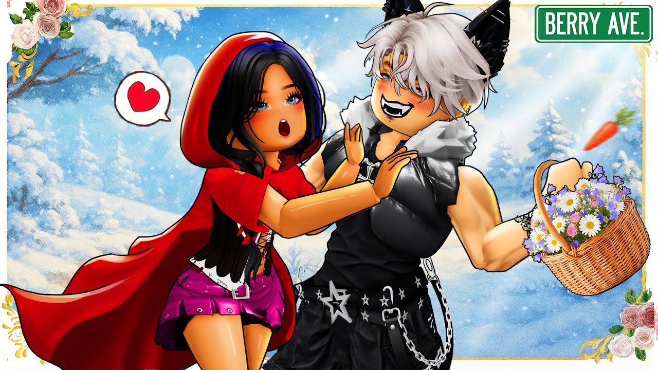 STUCK With A HOT HANDSOME WEREWOLF ...?! | Berry Avenue Story
