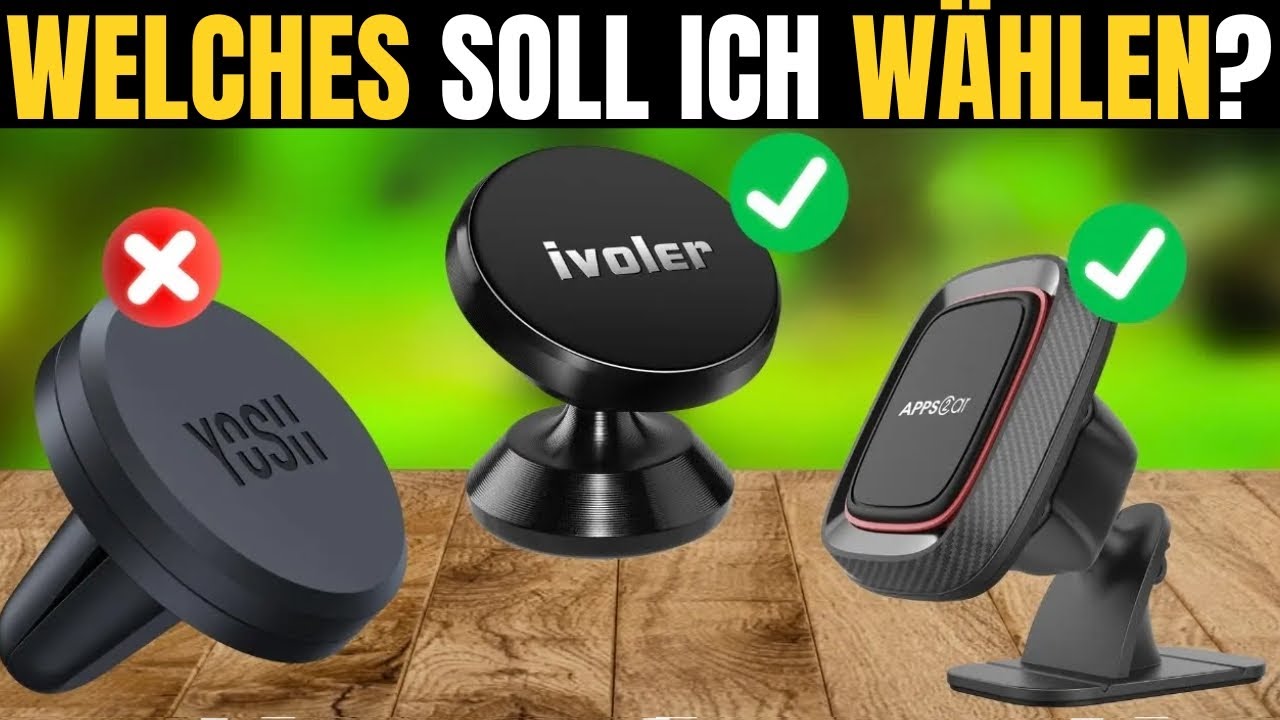 Die Besten Handyhalterungen fürs Auto 2026 [KAUF NICHT DIE FALSCHE]