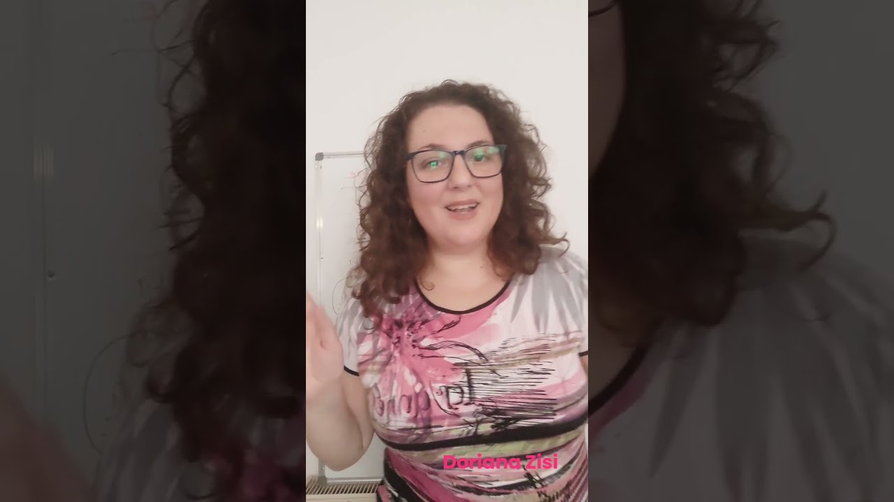 Emisioni i gjuhes italiane A0,Mesimi 1, Doriana Zisi.First lesson in Italian