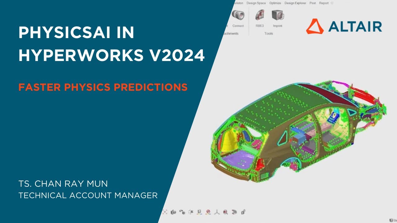 Unlocking the Power of physicsAI in HyperWorks v2024: Accelerated Physics Predictions