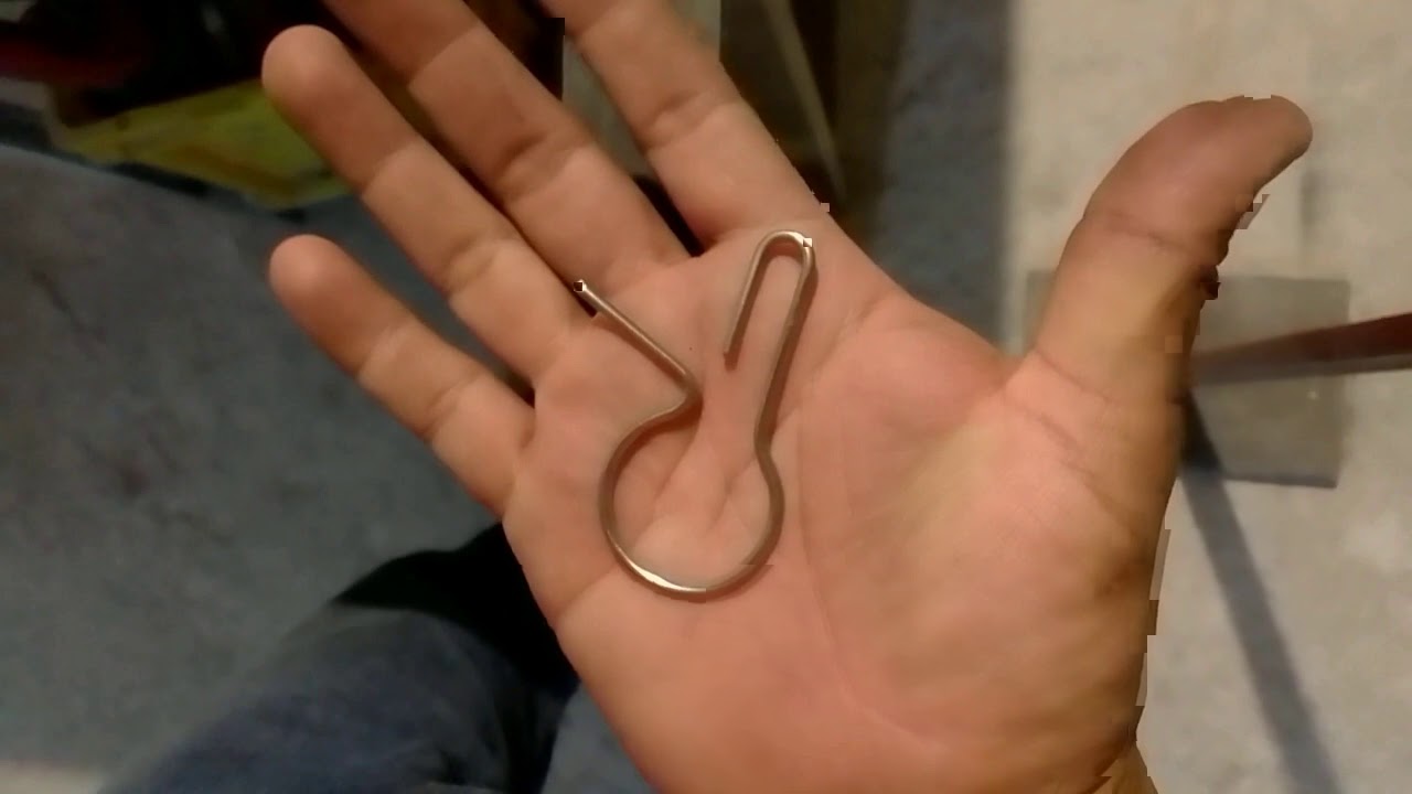DIY Seguro para llavero en acero inoxidable. Como se hace!