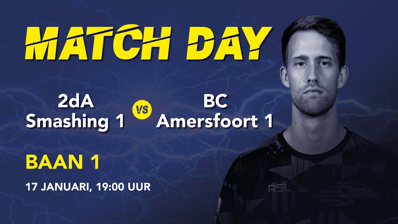Eredivisie 2dA Smashing vs BC Amersfoort Baan 1