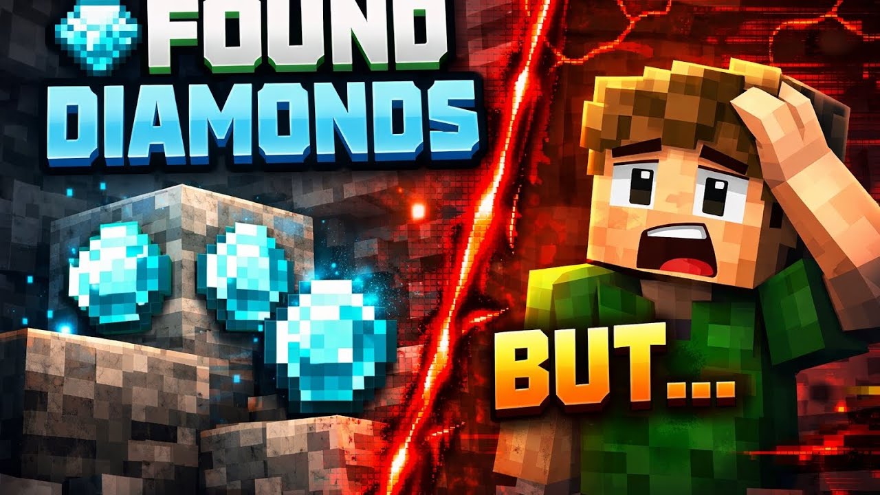 💎 FOUND DIAMONDS BUT… 😭 | Minecraft Survival EP2 | Hindi Gameplay”