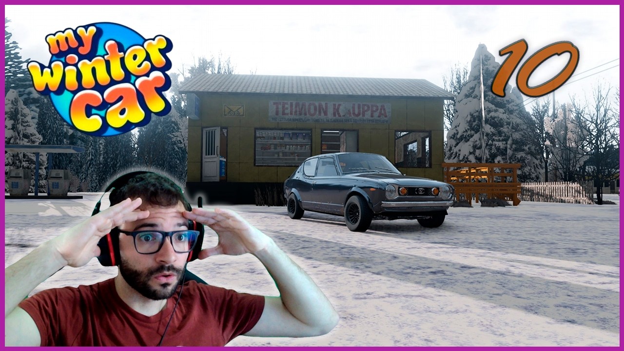 MY WINTER CAR #10 - TREMENDA BORRACHERA - Gameplay Español