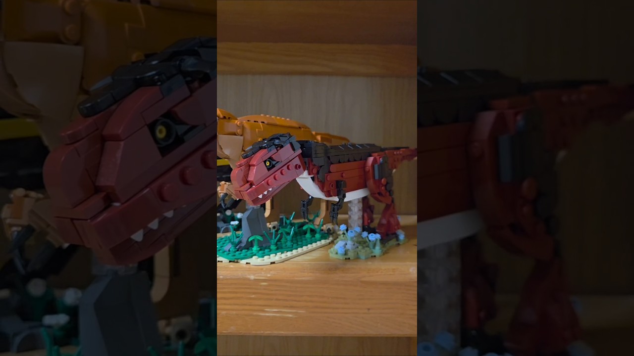 Updating My LEGO CARNOTAURUS!!! #lego #carnotaurus #jurassicworld #legojurassicworld #dinosaur #dino