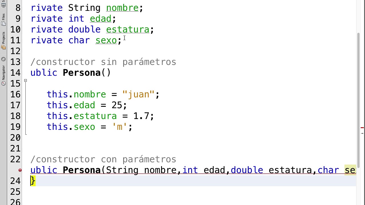 Clases y Objetos en Java Básico   Parte 1