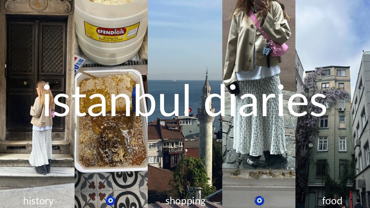 istanbul diaries 🧿 | incredible food, shopping & beautiful sights