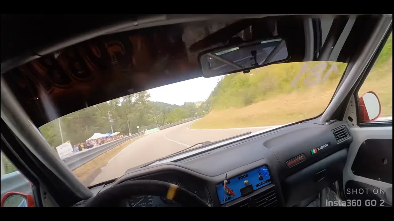 OnBoard POV Helmet Camera | Trofeo Luigi Fagioli 2023 | Kristian Fiorucci | Peugeot 106 Rallye