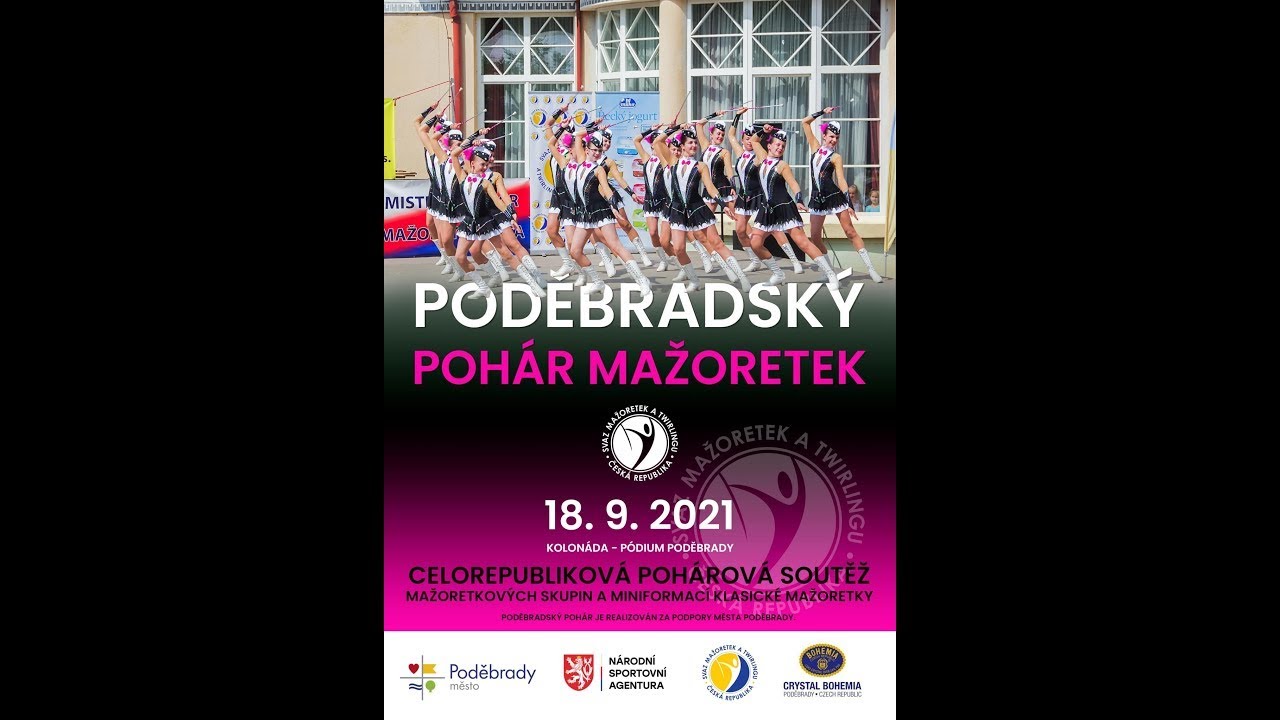 PODĚBRADSKÝ POHÁR MAŽORETEK 18.9.2021