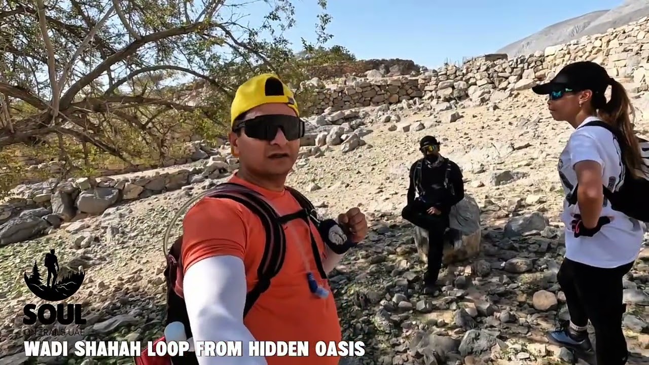 Wadi Shahah village Loop from Hidden oasis- Part 2 (Soul on trails uae)