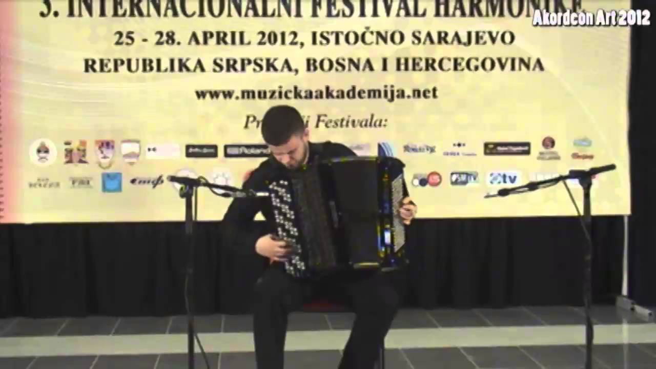 Akordeon Art 2012 / Nenad Ivanovic / J.S.Bach - English Suite No. 5