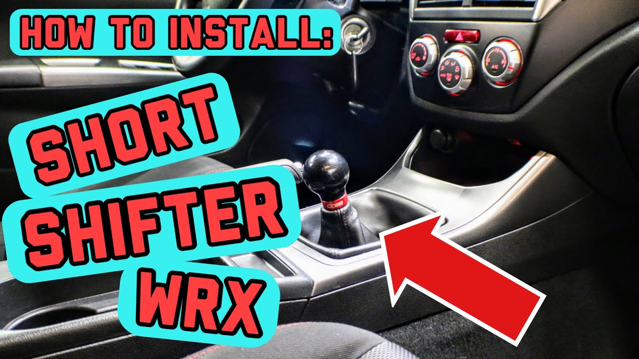 INSTALL WRX SHORT THROW SHIFTER | 2008 2009 2010 2011 2012 2013 2014 | HOW TO TUTORIAL COBB