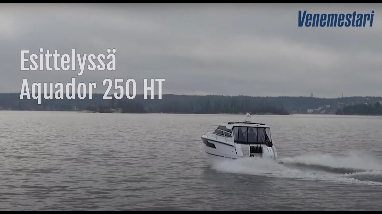 Koeajossa Aquador 250 HT