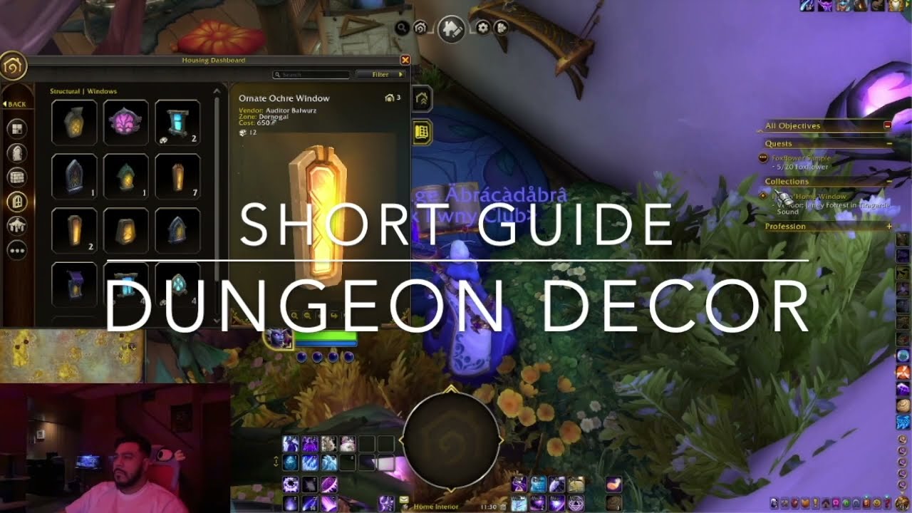 How toTrack Housing Decor Items in Dungeons (WoW)