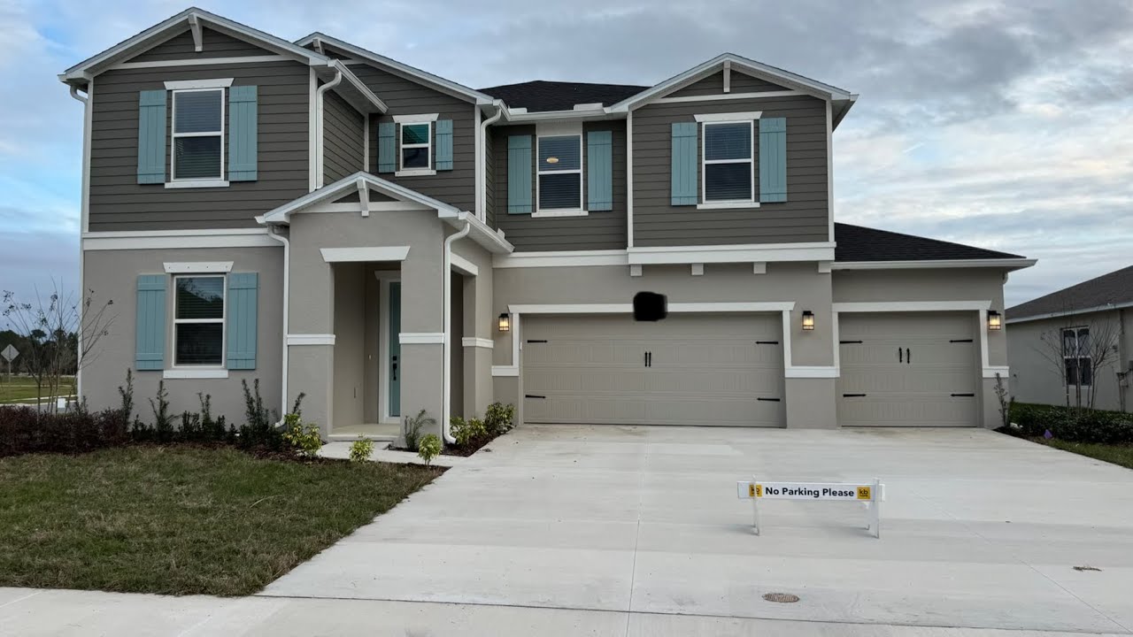 KB Home Tour 3530 Titusville, FL 