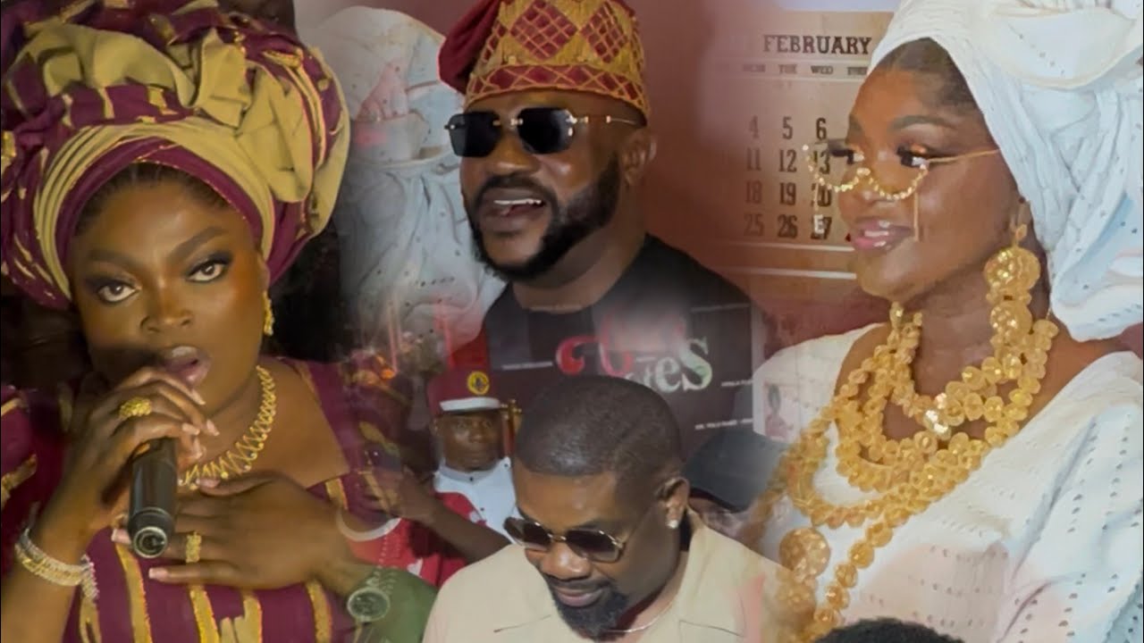 SEE HOW DON JAZZY,FUNKE AKINDELE,ODUNLADE ,ENIOLA BADMUS SURPRISE TIMINI FOR HIS MOVIE PREMIERE 