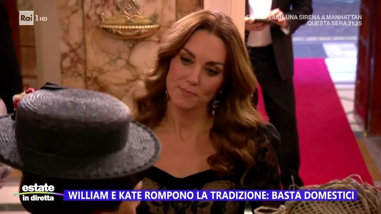 William e Kate rompono la tradizione: basta domestici - Estate in diretta 07/08/2024