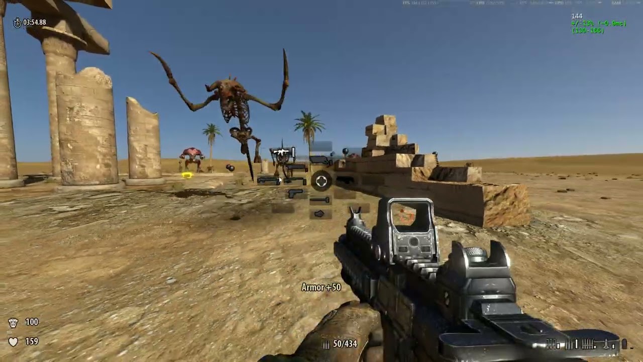 Serious Sam Fusion - Gold rank survival solo