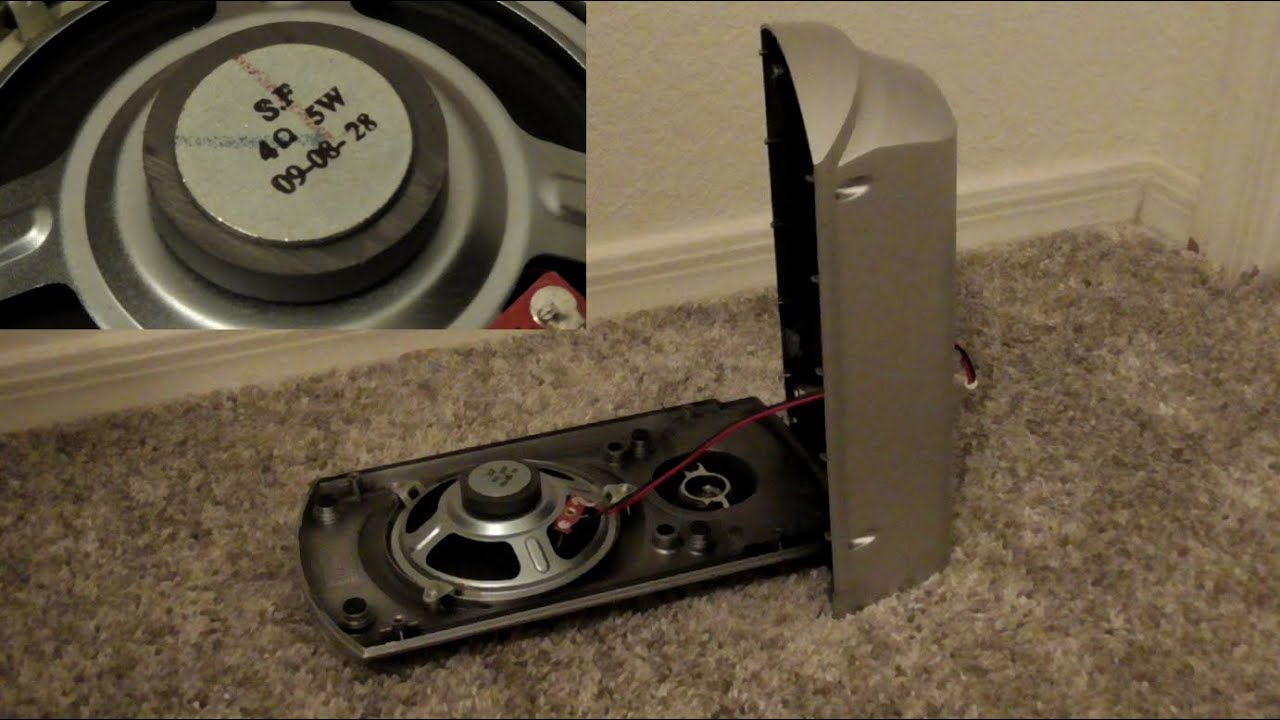 Disassembling & Examining My GPX Speakers! (No Commentary)