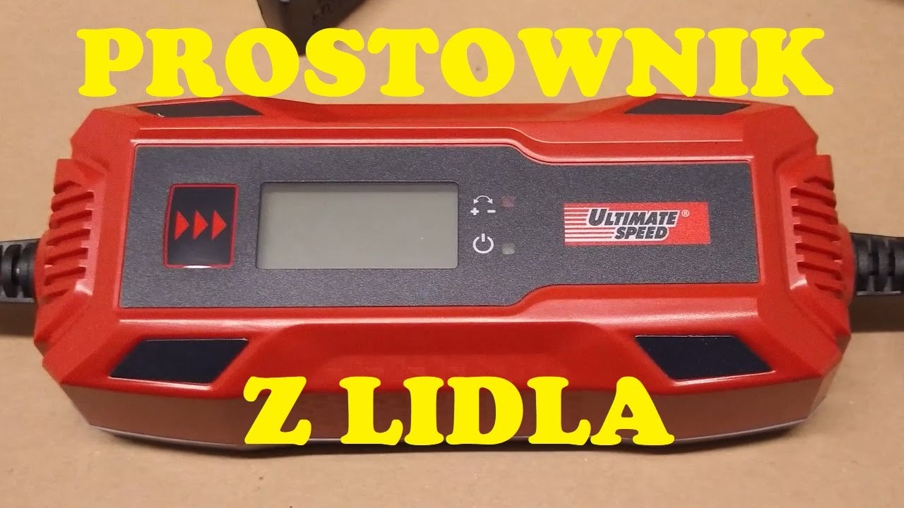 Prostownik z Lidla | Ładowarka Ultimate Speed ULGD 5.0 A1 | Prostownik do akumulatorów 6 - 12 V