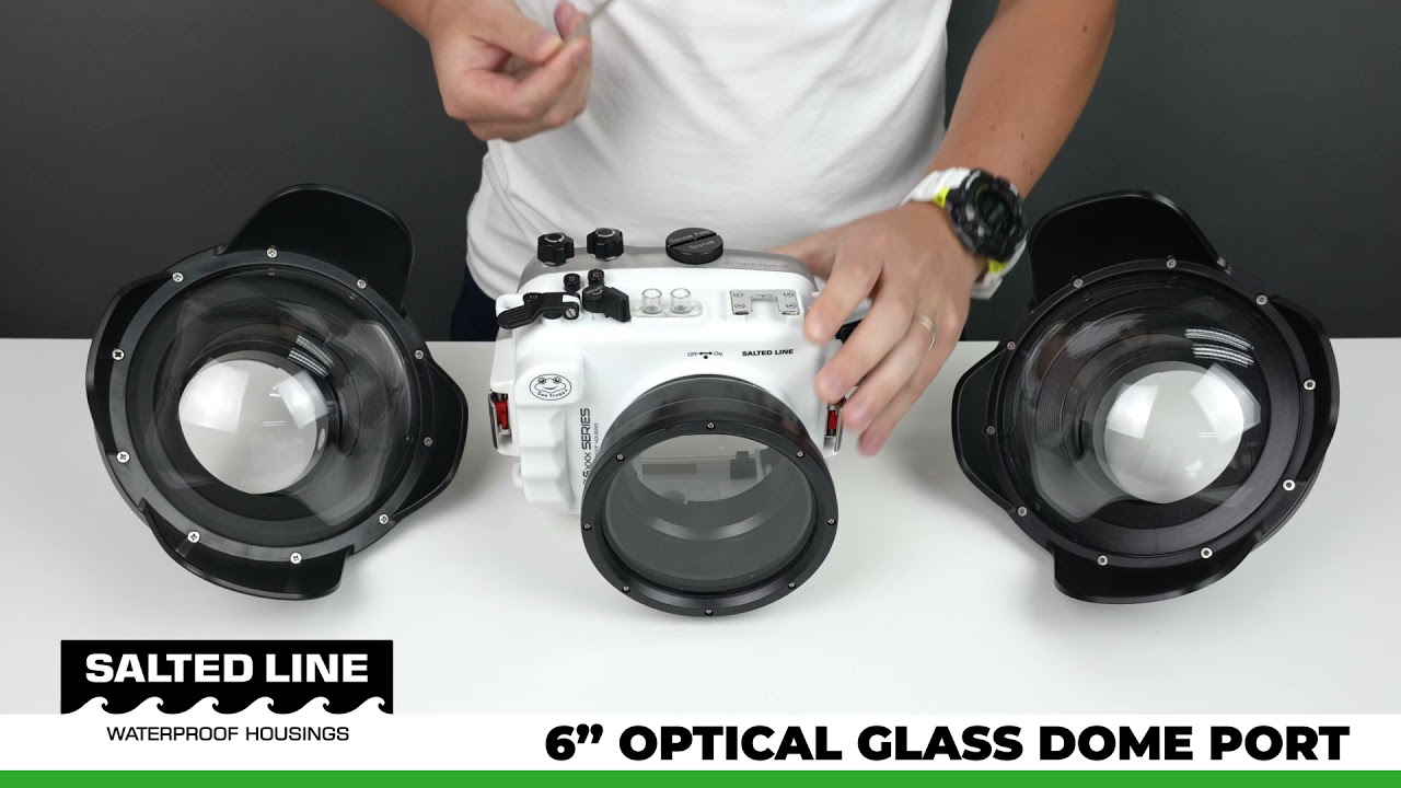 6-inch Optical Glass Dome Port / Salted Line