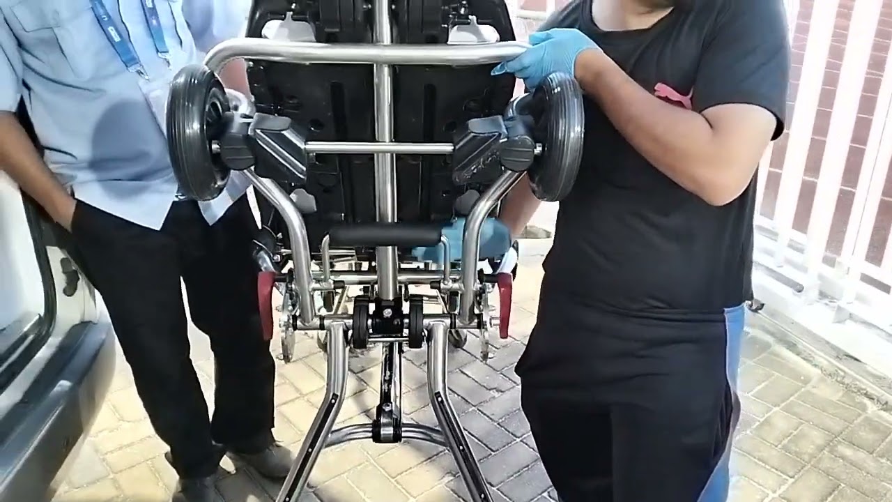 Bagi daerah-daerah yang baru memperoleh stretcher jenama Spencer untuk  ambulans