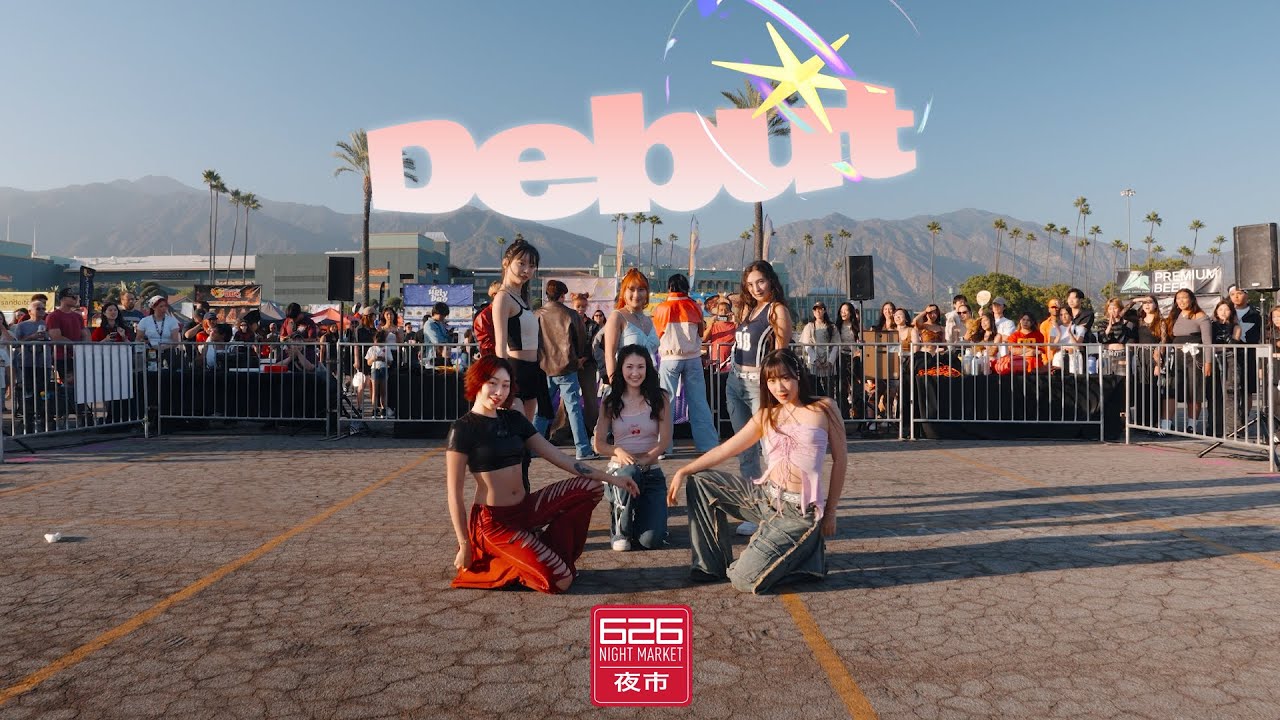 [KPOP IN PUBLIC LA | ONE TAKE] KATSEYE (캣츠아이) - 'DEBUT' | Cover by PLAYGROUND @ 626 NIGHT MARKET