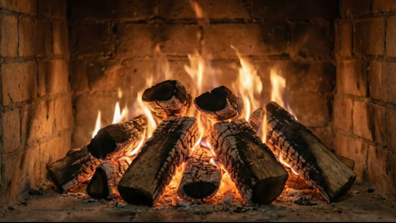 Fireplace ASMR: Relaxing Crackling Fireplace to Soothe Your Mind | Gentle Fireplace ASMR Sounds