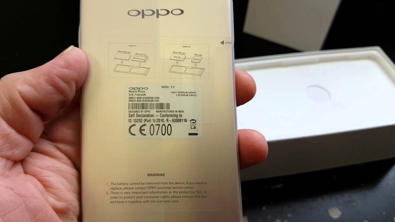 OPPO F1 SELFIE EXPERT DUAL SIM Unboxing Video &ndash; in Stock at www.welectronics.com