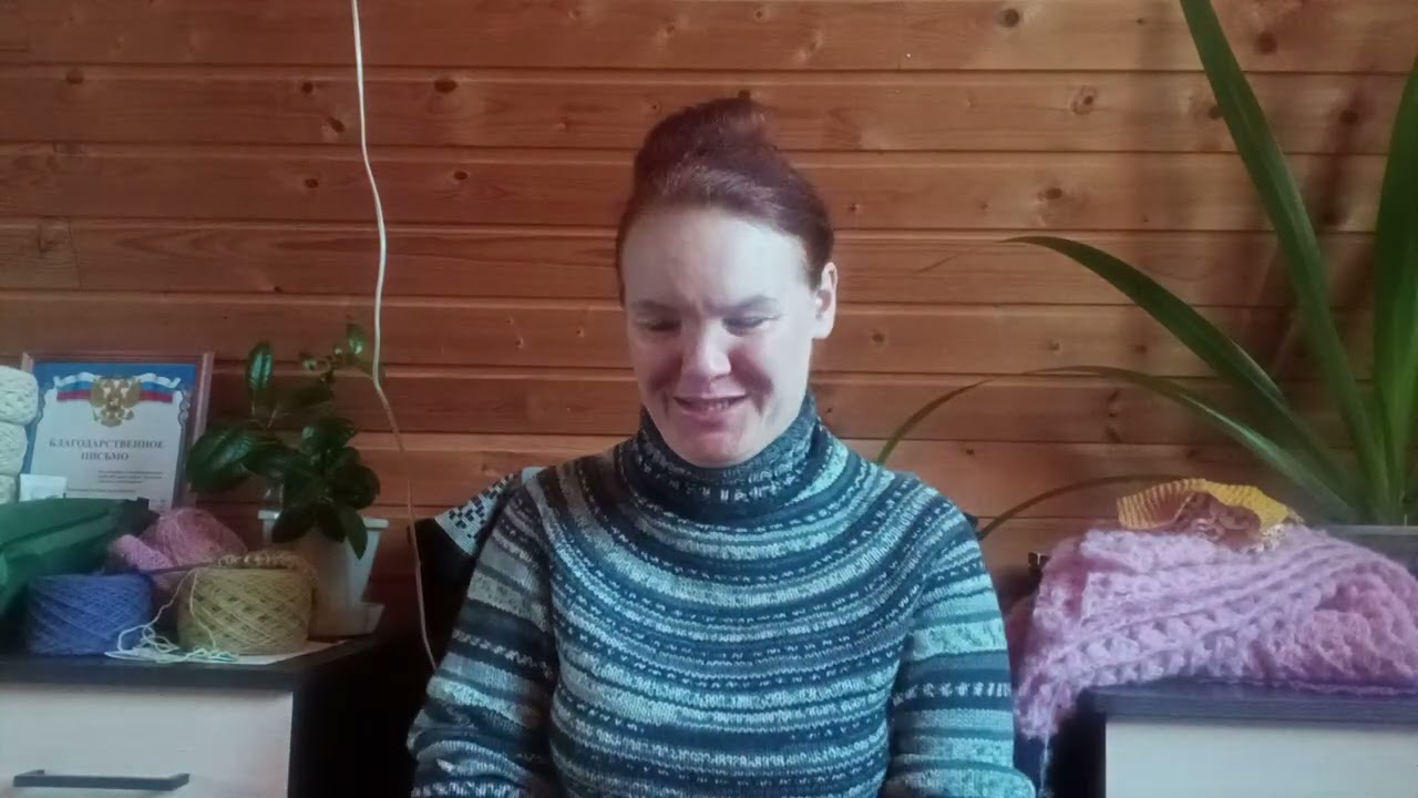 Вязальный влог 🧶 готовая картина,шаль,и разговор про машинку...
