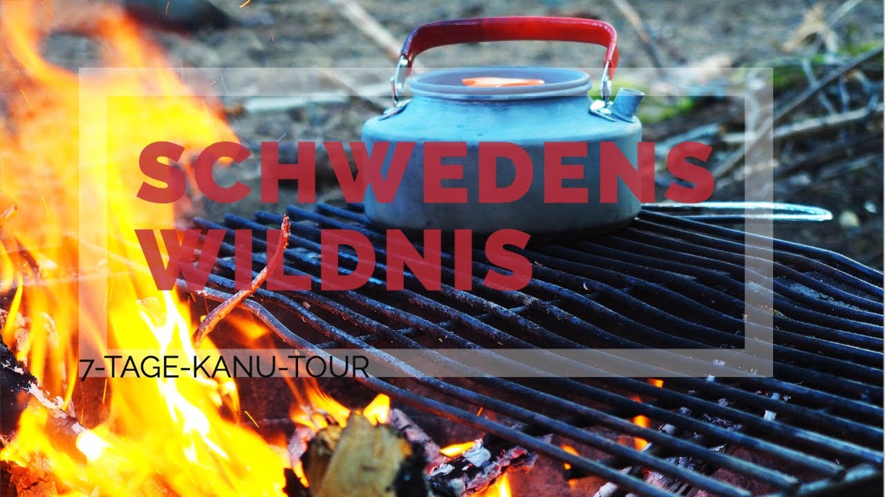 Kanutour in der Wildnis Schweden 2021 Teil 5: Die erste Nacht in der Hängematte
