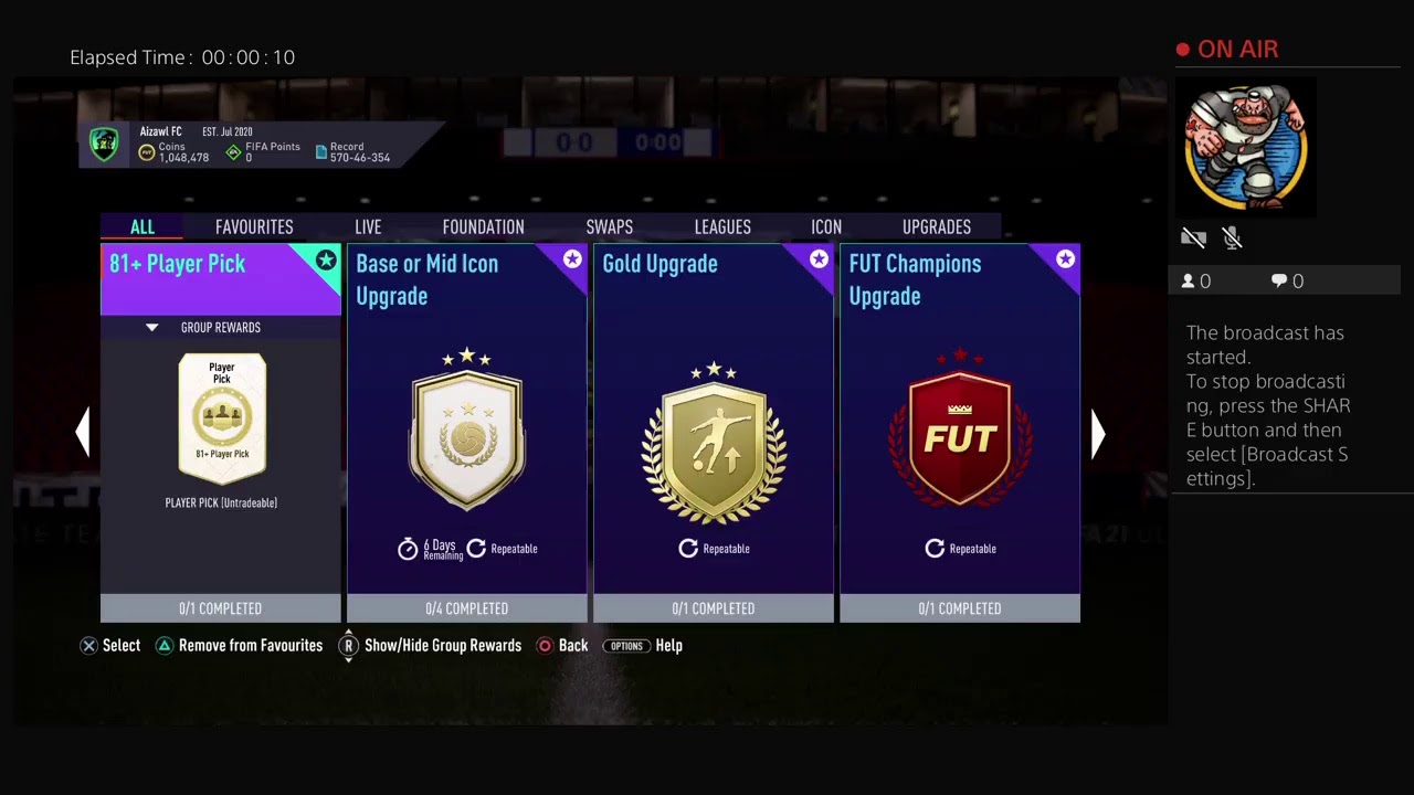 Mid Icon pack opening Fifa 21