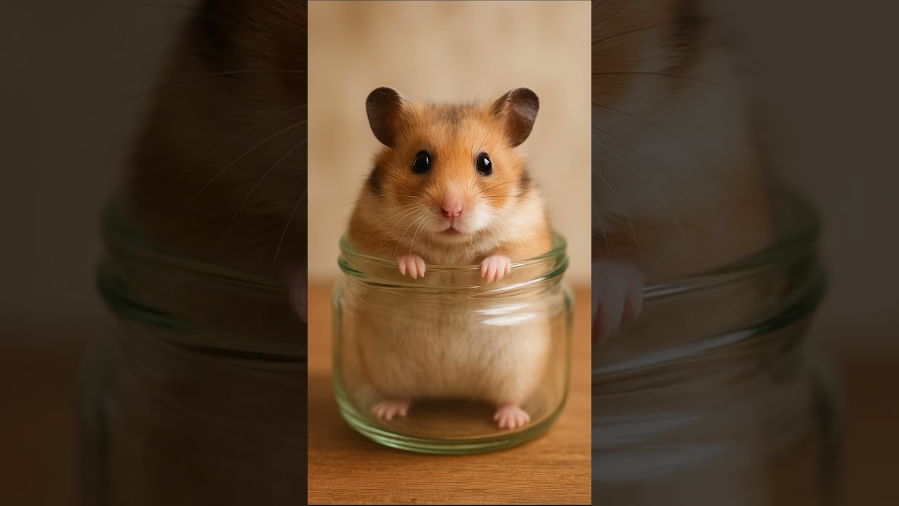 Hamster in a Glass 🐹🥛