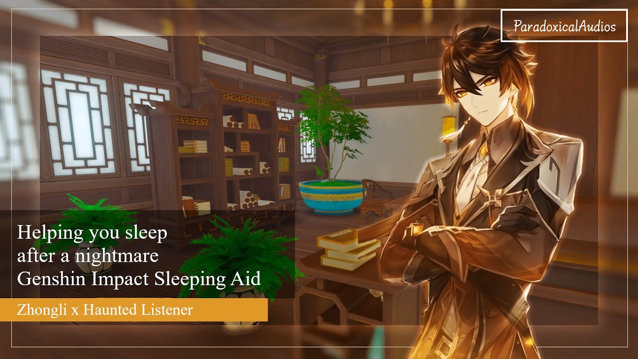 Zhongli Comforts You After a Nightmare | A Gift to Ward Off Evil | Genshin Impact x Listener | ASMR
