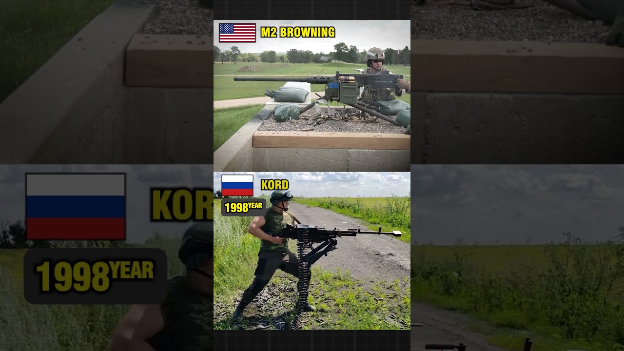 M2 Browning vs Kord comprasion