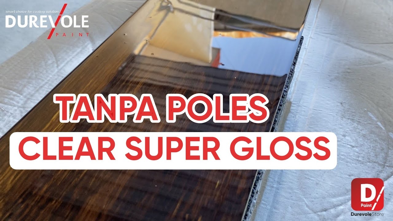 CLEAR AJAIB (DPX 3000), TANPA POLES TAMPILAN SUPER HIGH GLOSS