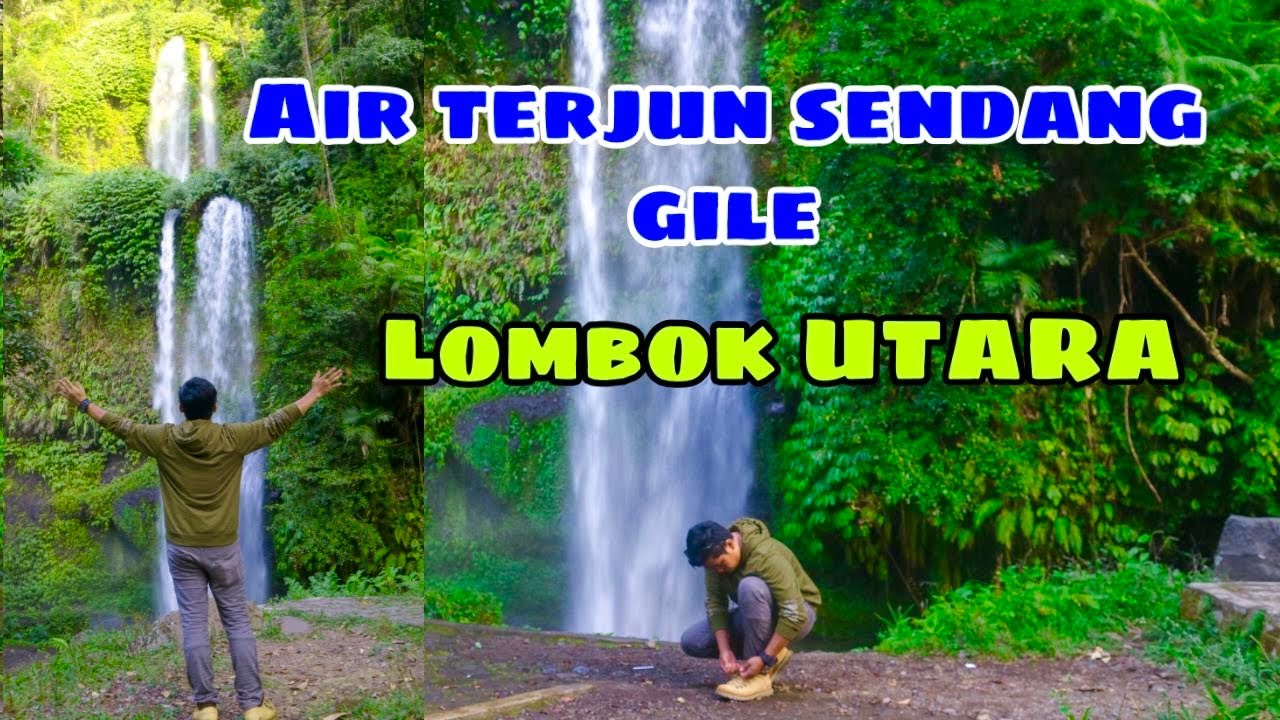 SENDANG GILE WATERFALL LOMBOK||SENDANG GILE WATERFALL~FaNa Vlogs
