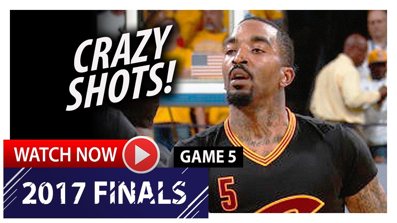 J.R Smith Full Game 5 Highlights vs Warriors 2017 Finals - 25 Pts, 7 Threes