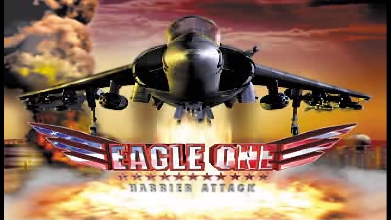 Eagle One Harrier Attack [PS1] (2000) - Полное прохождение без комментариев
