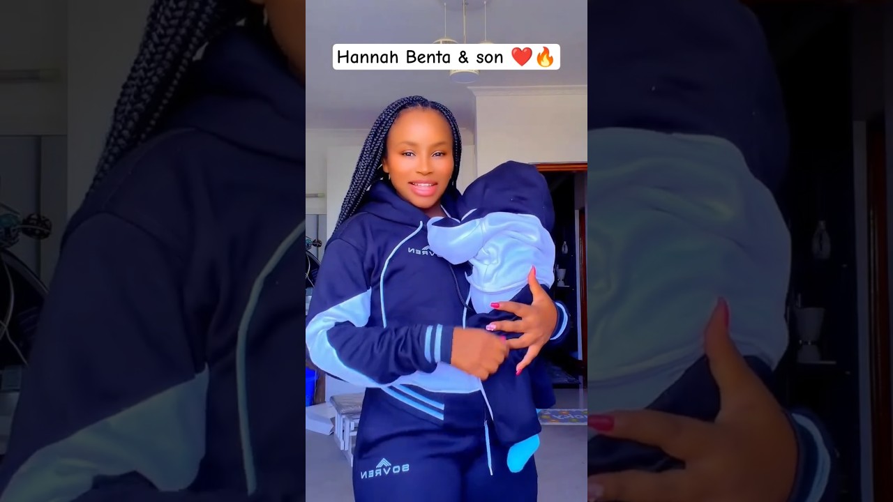 Hannah Benta & son❤️🔥#celebritytea254#wapendwamuziki#babatalisha#obinnashowlive#2mbilitv#wamboashley