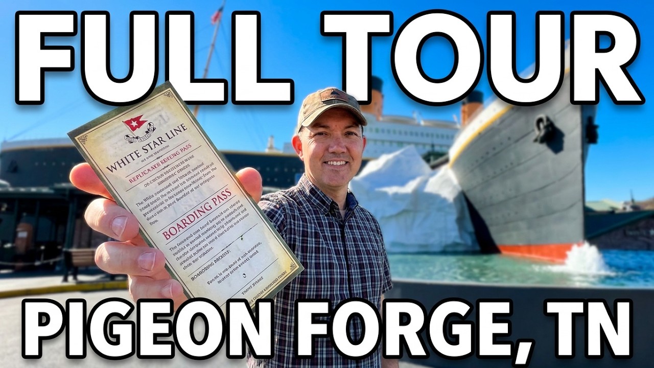 Titanic Museum in Pigeon Forge Tennessee Full 2023 Tour | EXTENDED VERSION