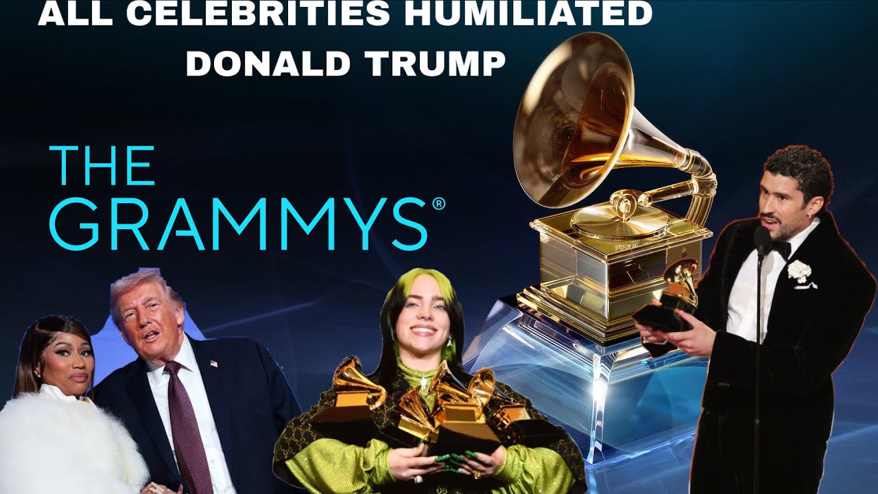 Trump HUMILIATED at the Grammys by Bad Bunny, Trevor Noah, Billie Eilish & more | Grammys 2026