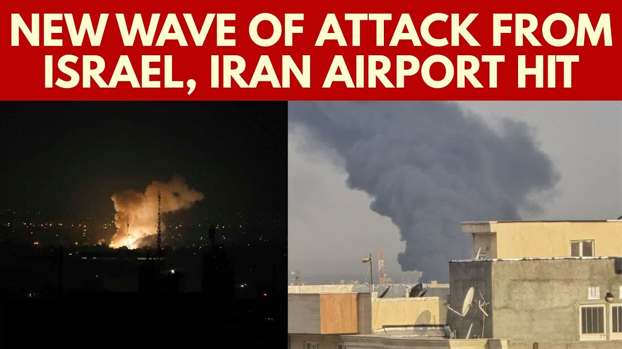 Israel Strikes Iran LIVE: Israel's New Wave Of Attack, Videos Show Tabriz Airport Bombed, Shiraz Hit