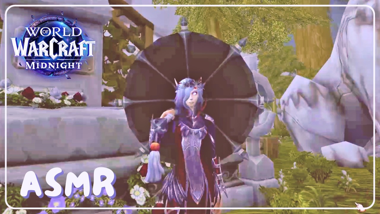 ASMR 🌧️ Rainy Walk Through Stormwind + Rambling | WoW Midnight (Soft Spoken)